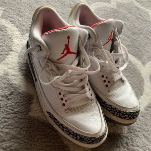 Air Jordan 3 Retro White Cement 2011 Size 10 Mens (13064-105)
